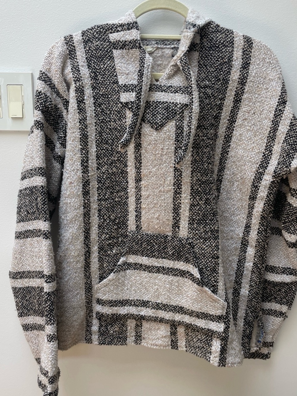 White and Black โDrug Rugโ Jacket